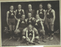 Cowley's 1922 Wyoming State Championship Basketball Team